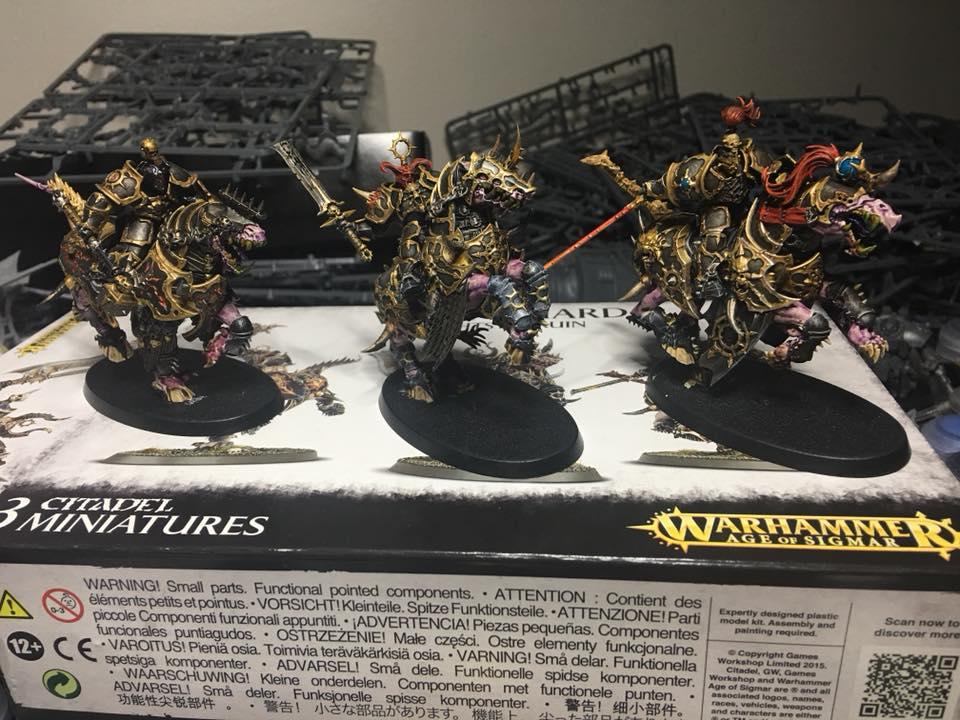 Varanguard A Rearing Steed Fellspear Warhammer Sigmar Everchosen Archaon Chaos E